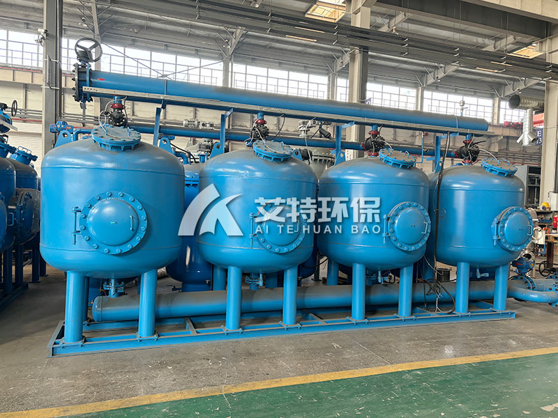 冷却塔浅层砂过滤器是如何进行过滤？