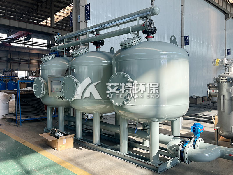 新能源工程：浅层砂过滤器助力循环水高效节能