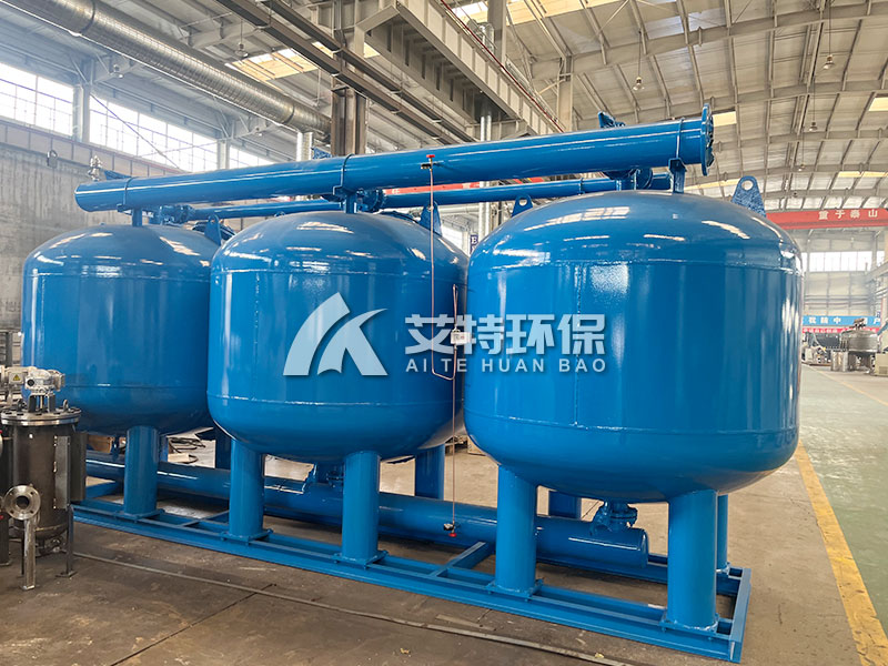 35 万吨/年苯酚丙酮项目：浅层砂过滤器降低浊度提高冷却率