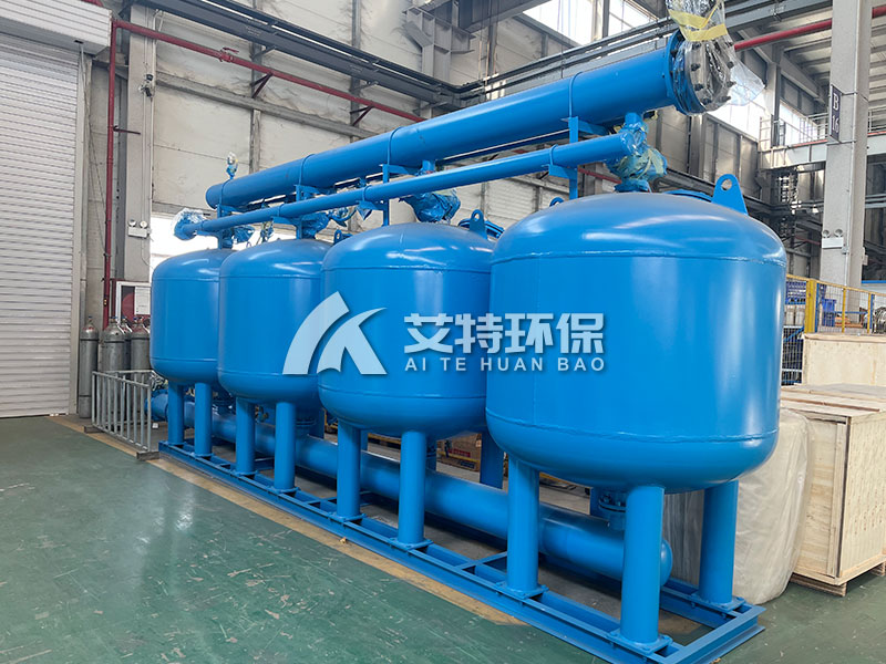 炼钢厂冷却水及浊水系统项目：高速过滤器提高水的循环利用率